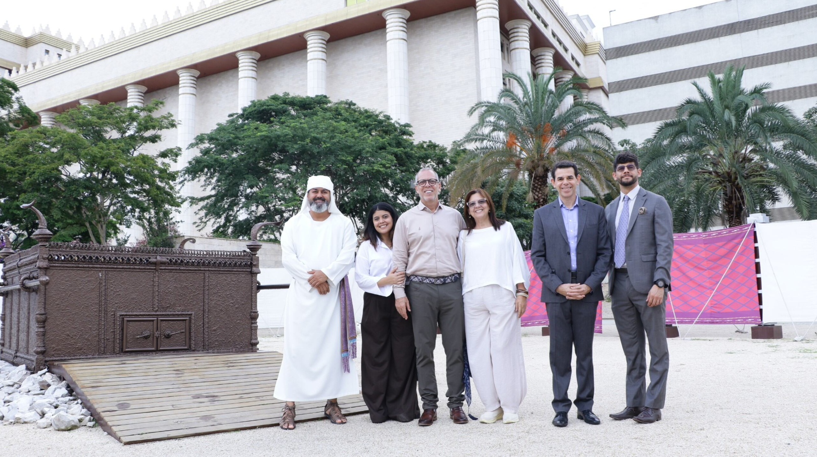 Imagem de capa - Novo Embaixador da Colômbia visita o Jardim Bíblico